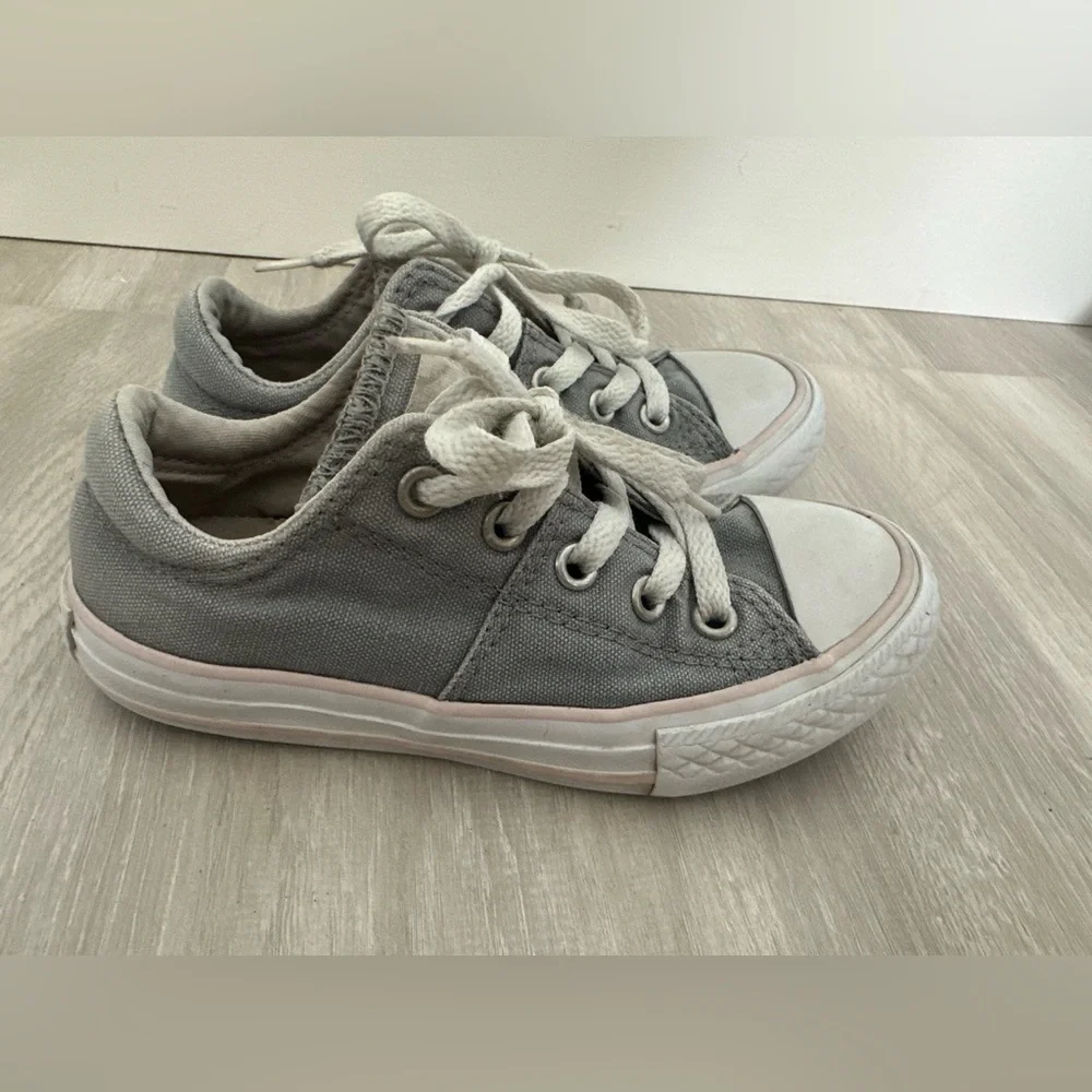 Converse All Star Madison Grey/Pink Girls Size 11